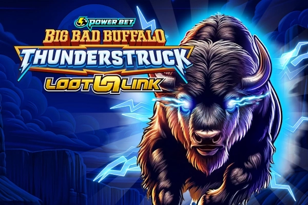 Арт слота Big Bad Buffalo Thunderstruck